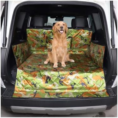 Imagem de Forro de carga para cães compatível com Toyota Land Cruiser Prado 250 2024 2025, forro de carga para porta-malas para cães de estimação, impermeável, antisujidade, tapete de assento para cães, com