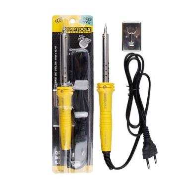 Imagem de Ferro de solda eletrico 110v 60w com suporte profissional - STARTOOLS