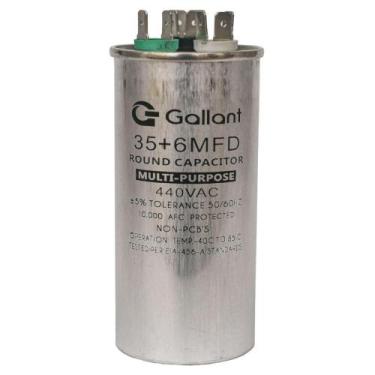 Imagem de Capacitor CBB65 Gallant 35+6MF +-5% 440 VAC GCP35D06A-IX440