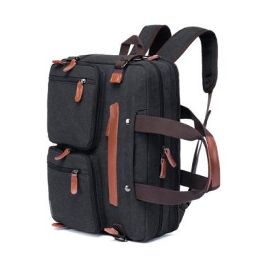 Imagem de Pasta Executiva 3 Em 1 Mochila Bolsa Transversal Notebook - CROSSGEAR,
