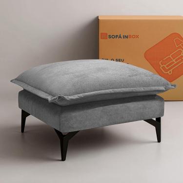 Imagem de Chaise Modular Boma. 60x70x40cm Boucle Sofá inBox