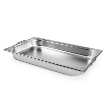 Imagem de Cuba Gastronomica Padrão Gn 1/1 65mm Aço Inox c/ Alça Weck