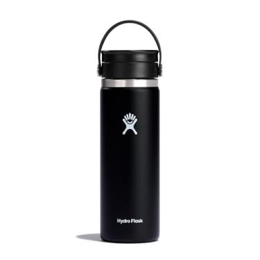 Imagem de Garrafa térmica Hydro Flask de aço inoxidável, preto