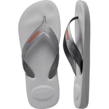 Imagem de Sandália havaianas top max comfort, Cinza gelo, 39/40