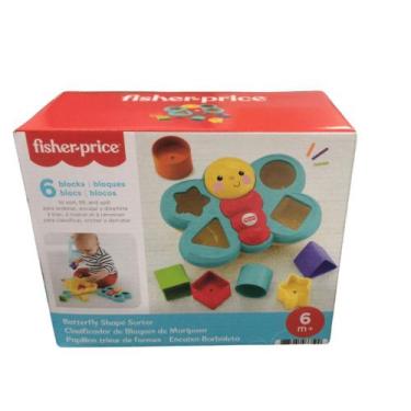 Imagem de Encaixa Borboleta Blocos Fisher Price Mattel