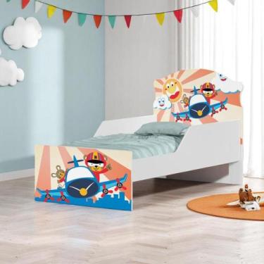 Imagem de Cama Infantil Tick Patrulha Ursinhos Com Colchão - Mais de Casa