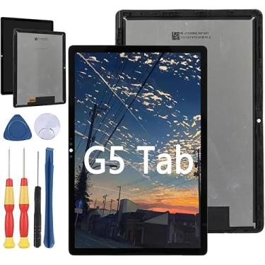 Imagem de Yuxyiony Nova tela de substituição para UMIDIGI G5 Tab LCD tela de reparo e acessórios de ferramenta de substituição (com a moldura)