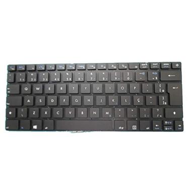 Imagem de Teclado de laptop Para CCE Ultra Thin S23 S23B S43 641100184016 V1383AIER BR Brasil Preto sem moldura Novo