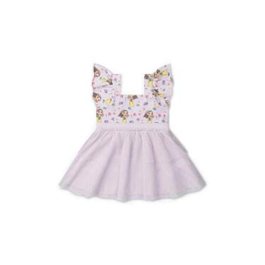 Imagem de MONICA + ANDY Vestido de tule Disney orgânico para bebês, Disney Mulan, 6 Meses