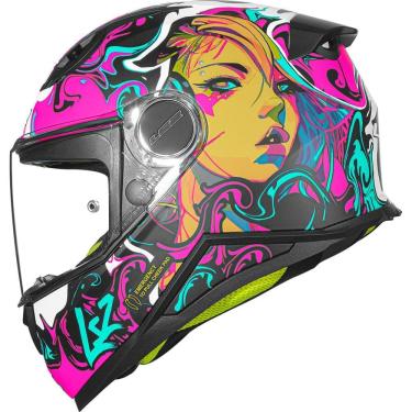 Imagem de Capacete Infantil LS2 FF812 Kid Cyberg