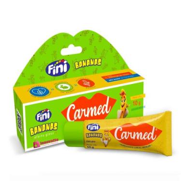 Imagem de Carmed Fini Hidratante Protetor Labial Incolor 10g- Escolha, Bananas