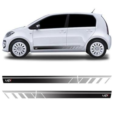 Imagem de Kit Faixa Lateral Up Preto 2015 A 2020 Adesivo Decorativo - SPORTINOX