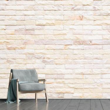 Imagem de Papel de Parede Pedras Tijolinho Tijolo Sala Adesivo - 272pcm - Allodi