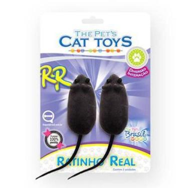 Imagem de The Pets Brinquedo Gato Ratinho Real - The Pets Brasil