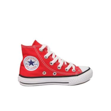 Imagem de Tênis Infantil All Star Converse Hi Ck0004 Vermelho