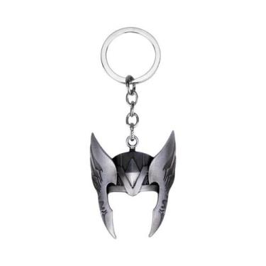 Imagem de Chaveiro Marvel Loki - Capacete do Deus da Mentira - Presente para Fãs