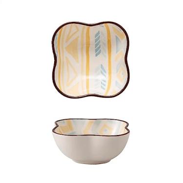 Imagem de YAYAOVP-24927 Bandeja de servir dividida, tigelas de sobremesa fofas, prato de molho de soja, tigelas minúsculas para acompanhamentos, iogurte de sobremesa e molho preparação de cozinha. bandeja de