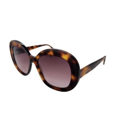 Imagem de Óculos Solar Ana Hickmann Elisa 2 Ah90050 G21 - Retrô Feminino