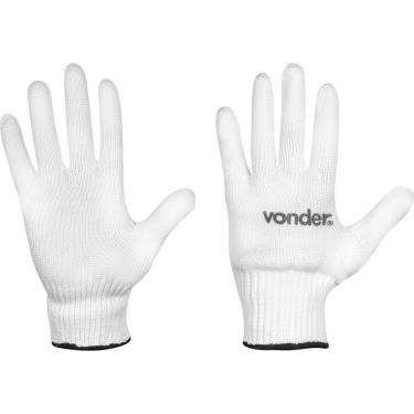 Imagem de Luva De Helanca Branca Com 06 Pares Vonder