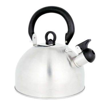 Imagem de Chaleira Aço Inox 2,5 Litros Delizie Em Aço Inox Com Som - Mor