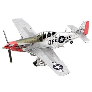 Imagem de Modelos De Quebra-Cabeça Metálico 3D DIY Brinquedo De Quebra-Cabeça Co