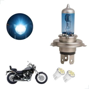 Imagem de Lâmpada Super Branca H4 Moto SUZUKI INTRUDER VS 1400 GLP 1994 1995 199