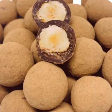 Imagem de Avelã Drageada com Chocolate 70% Cacau 100g - Mania De Castanha