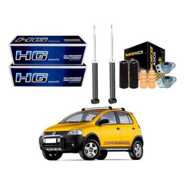 Imagem de Kit Amortecedor Traseiro Crossfox 1.6 2005 A 2010 - Nakata