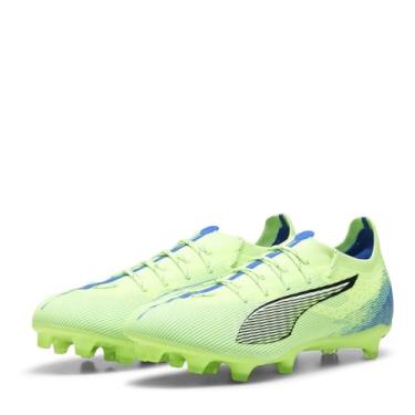 Imagem de PUMA Tênis de futebol unissex Ultra 5 Pro Fg/Ag, Fizzy Apple Puma White Bluemazing, 43 BR