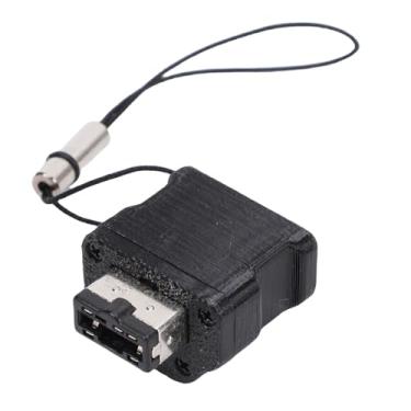 Imagem de Luqeeg GBA SP para USB C Adaptador, Garantindo Compatibilidade Contínua Petg Material GBA SP Carregador Com Fone de Ouvido de 3,5 Mm Adaptador de Carregamento de Corda Anti -perda (Preto)