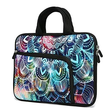 Imagem de Bolsa de transporte para laptop 11 11,6 12 12 de 12,5 polegadas, capa para Chromebook, Ultrabook, capa de neoprene com bolsos extras para Apple MacBook Air, Samsung, Google, Acer, HP, Lenovo Asus