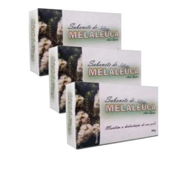Imagem de Kit com 3 Sabonete Melaleuca em Barra 90g