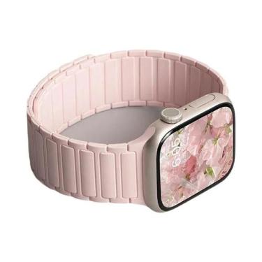 Imagem de Pulseira Esportiva Magnética De Silicone De 49mm 45mm 46mm 42mm 38mm 4