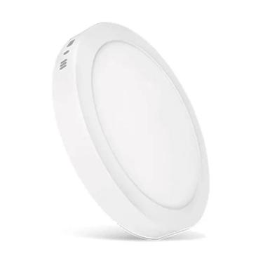 Imagem de Luminária Paflon Led Sobrepor Redonda 18W 6500K Fria Elgin