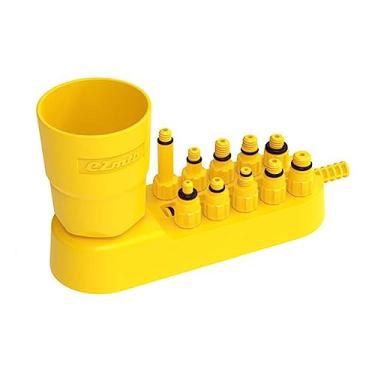 Imagem de Adaptadores Hidráulicos Do Sangramento Ajustados com a Junta de Enchimento Do Funil de