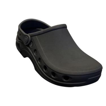 Imagem de Babuche Sapatilha Tênis Meia EPI Hospitalar Enfermagem Cozinha Confortável Impermeável Leve e Macio Cozinha e Hospital (Preto, BR, Adulto, Faixa Numérico, 34, 35)