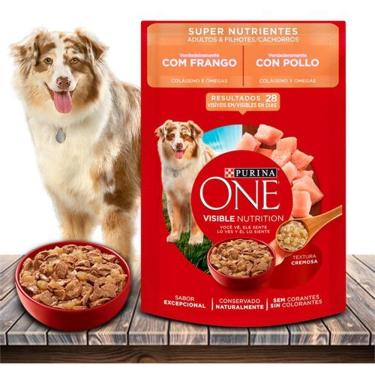 Imagem de Ração Úmida Nestlé Purina One Supernutrientes Frango Cães