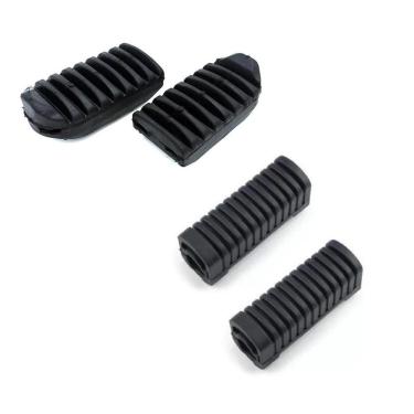 Imagem de Kit borrachas pedaleiras dianteira e traseira nxr 150 bros