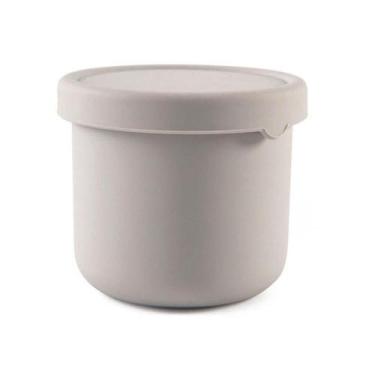 Imagem de Tigelas recipientes de congelador de armazenamento de alimentos de sil