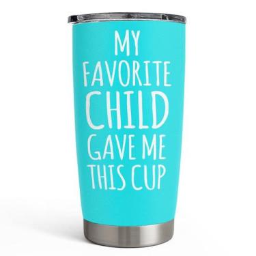 Imagem de Copo SANDJEST Mom My Favorite Child me deu 600 ml isolado