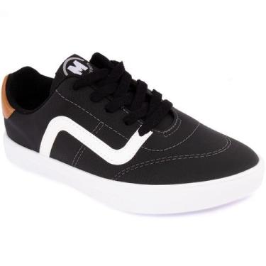 Imagem de Tênis Molekinho Menino Infantil Kids Moderno Original 2801, Preto, Bra