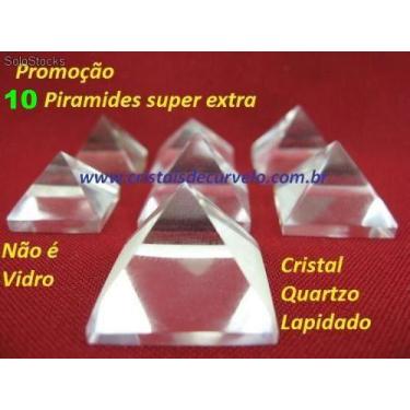 Imagem de 50 Pirâmides de Cristal Extra Transparente - Medidas Baseadas em Quéop