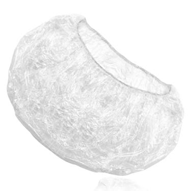 Imagem de Charmyth Pedi Guard Forros de Banho GG, Forros Descartáveis para Pedicure, Spa Footsie Clear Pedi Guard Forros de Banho para Pés / Spa/Massagem, Elástico Grosso