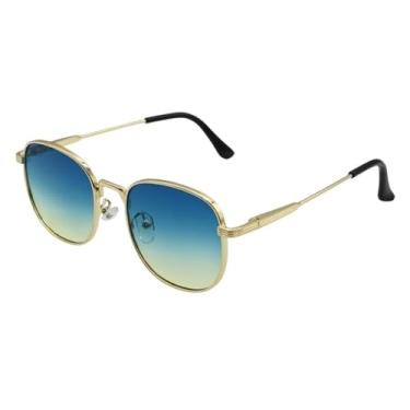 Imagem de Oculos de Sol Redondo Premium Classico Tendencia UV400 Unisex Feminino Masculino - Modelo Cancún - Cacife Brand (Collor)