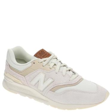 Imagem de New Balance Tênis feminino 997H V1, linho/arenito/cálcio, 7