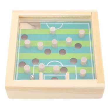 Imagem de RiToEasysports Bola de Labirinto, Jogo de Labirinto de Brinquedo de Equilíbrio de Madeira Jogo de Mesa Interativo para Crianças Jardim de Infância e Casa