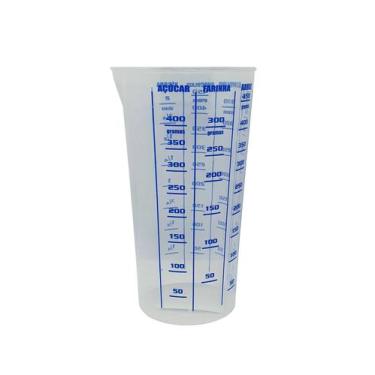 Imagem de Copo Medidor de plástico Graduado 500 ML Ideal para Receitas - Wari