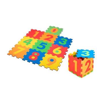 Imagem de Tapete Infantil, Tatame, EVA,Educativo, Numérico, 10 Peças - Max Tatam