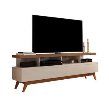 Imagem de Rack para Sala de TV 65" Retro 2 Gavetas Vivare Wood 1.6 Anto - Antô M