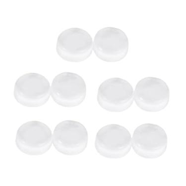 Imagem de Colaxi 10x Almofadas de silicone para trompete de 9 mm de diâmetro, resistentes ao desgaste, peças de reposição para trompete alto tenor trombone